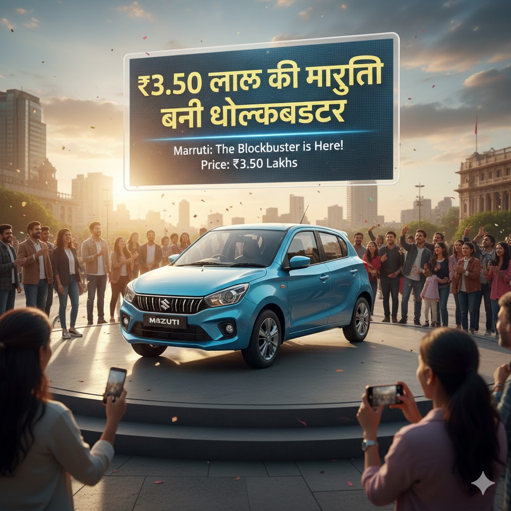 ₹3.50 लाख की मारुति बनी ब्लॉकबस्टर