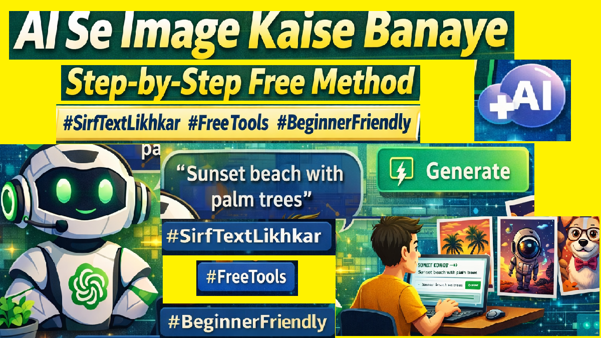 AI Se Image Kaise Banaye